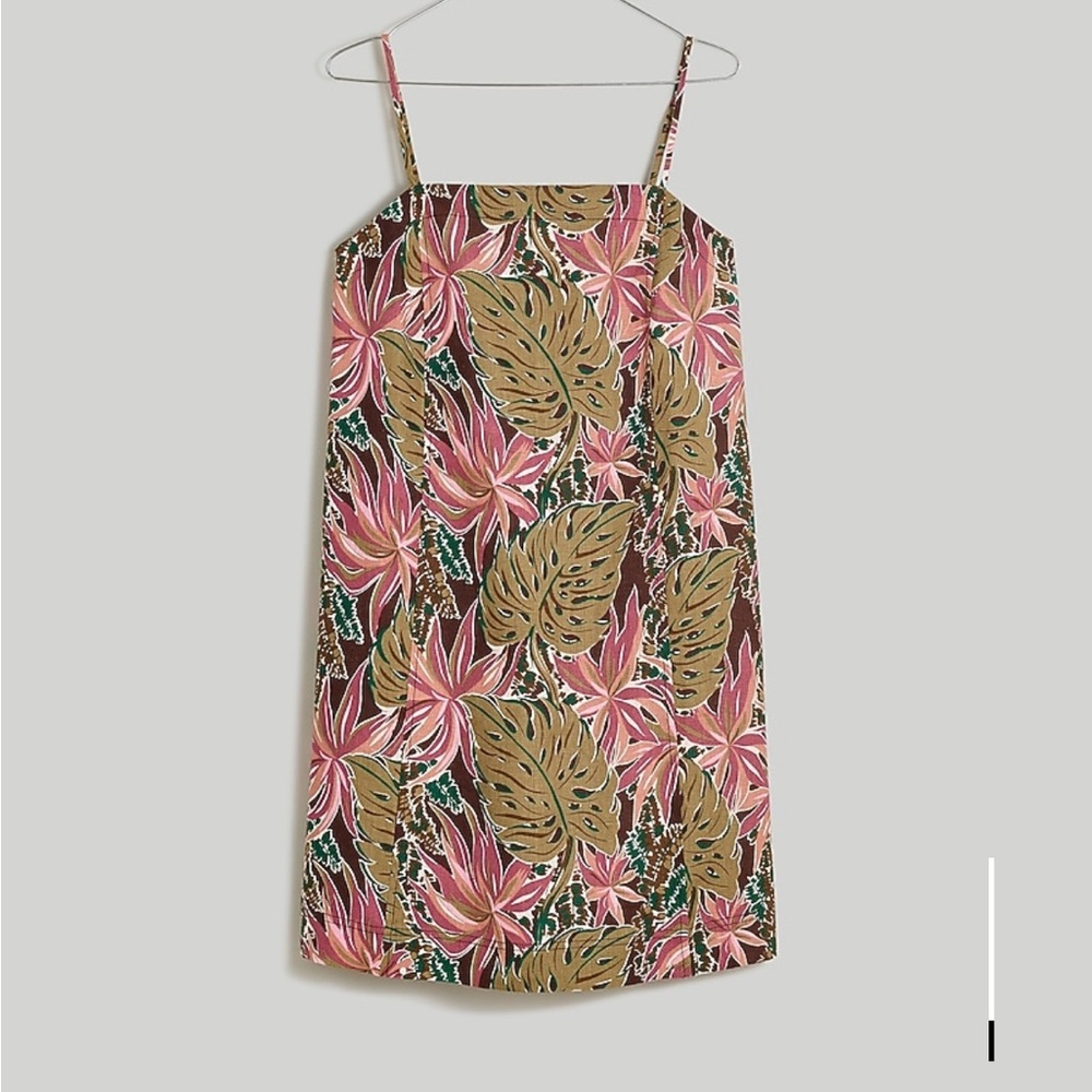 Madewell Goldie Mini Dress 💯 linen